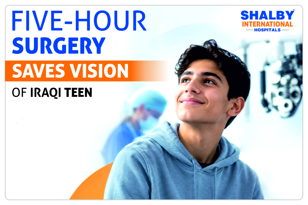 Five-Hour Surgery Saves Vision of Iraqi Teen